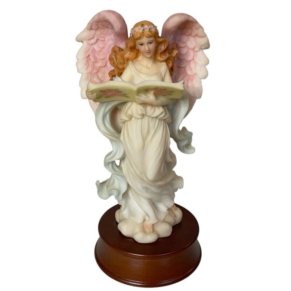 Seraphim Classics Angel Melody with Music Box 1996 Retired, Rare